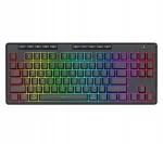 Juhtmevaba klaviatuur Redragon K516RGB-PRO Shiva 87, must, RGB valgustus