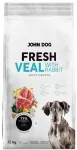 JUNIOR FRESH kuivtoit noortele koertele vasikaliha ja j&auml;neselihaga, John Dog, 12 kg
