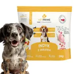 VETPRIME PURE koeratoit kalkuniliha ja &otilde;untega, M/L, 2 kg, h&uuml;poallergeenne