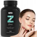 Toidulisand KFD Zinc 120 kapslit nahale, juustele, k&uuml;&uuml;ntele ja ainevahetusele