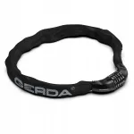 Jalgratta lukk GERDA CONTRA COMBO 900/6C must
