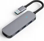 USB hub MMOBIEL, 4 pordi, USB-A 3.0, kuni 5Gbps, alumiinium