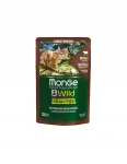 Kassitoidupakk MONGE BWILD, veiseliha ja k&ouml;&ouml;giviljadega, teravaba, 85 g