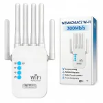 Wi-Fi signaaliv&otilde;imendi, 300 Mbps, 100 m ulatus, 6 antenni, kordusv&otilde;imendi