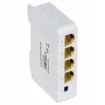 V&otilde;rgul&uuml;liti DELTA NETWORK SPT-POE/3-POE-DIN, 4 porti, PoE, koos pikendajaga