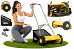 Manuaalne muruniiduk TKR380 kogumiskotiga, 38 cm, niiduk&otilde;rgus 14&ndash;47 mm