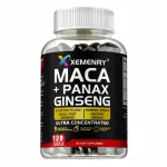 Toidulisand Maca + Panax Ginseng, kapslid