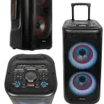 Kaasaskantav k&otilde;lar AIWA KBTUS-450, 40W, Bluetooth, karaoke, RGB LED