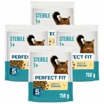Kuivtoit kassidele PERFECT FIT kanaga, 750 g, 4 tk