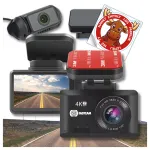 K2PRODUAL 4K videoregistraator SONY IMX335, WiFi, GPS, autole