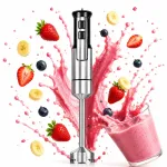 1000W INOX 4in1 k&auml;simikser hakija turbo teras