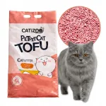 CATIZOO tofu kassiliiv, virsiku l&otilde;hnaga, klompuv, 6 l, 2,5 kg, tolmuvaba