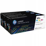 HP 305A CF370AM toonerkassettide komplekt, magenta ja kollane, originaalid, sobib M351, M375, M451, M475