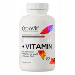 Toidulisand OstroVit Magnesium MAX C-, E-, B12-vitamiini, biotiini ja niatsiiniga, 60 tabletti