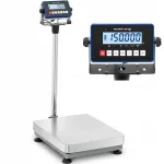 T&ouml;&ouml;stuslikud platvormkaalud SBS-PF-150/5 roostevabad, 400 x 500 mm, 150 kg