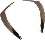 Tagumine spoiler kiivrile Icon Airform, suitsune
