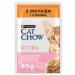 Kassitoit PURINA CAT CHOW Kitten kalkuni ja suvik&otilde;rvitsaga, 26 x 85 g