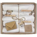 Laste Tetra Diapers Kamyczek m&auml;hkmed, 5 tk, valged ja v&auml;rvilised