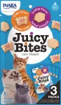 INABA JUICY BITES kasside maius karbi ja krabimaitseline, 3 x 11,3 g