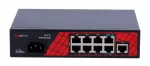 Safire SF-SW0908HIPOE-120 v&otilde;rgul&uuml;liti, 8 PoE porti, 1 uplink, 120W