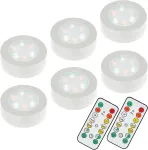 LED valgusti kappide alla, reguleeritav heledusega, puldiga, patareitoitega