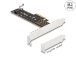 Delock 89836 PCIe x4 NVMe M.2 Key M 110 mm Low Profile adapter