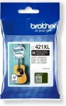Brother LC-421XLBK tindimust must, 500 lk, sobib DCP-J1050DW/DCP-J1140DW