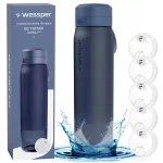 Vee pudel filtriga Wessper B2 Tritan, 1 l, viie filtriga