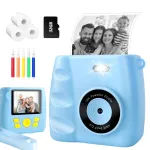 Laste digitaalne fotoaparaat hetkprinteri ja 3 rulliga