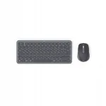 HAMA WK-500 traadita multimeediaklaviatuur hiire funktsiooniga, RF/BT, QWERTY US, must/hall
