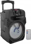 Bluetooth k&otilde;lar Pyle 844B mikrofoni, raadio, MP3/USB, FM, diskovalgustusega, 400 W