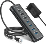 USB jagaja, 7 porti, 5908040718020
