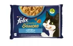 Kassitoit Felix Sensations kalamaitse kastmes, 4 x 85 g