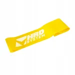 HRD SYSTEM vastupidavuskumm, 50x5 cm, 0,4 mm, kollane