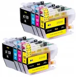 LC123 tindikassetid, 8 tk, sobivad DCP-J552DW, DCP-J752DW, DCP-J4110DW
