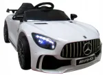Laste elektriauto Mercedes GTR-S nahksisu, puldi juhtimise ja liitiumioon-akuga