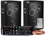 600W heliv&otilde;imendi Bluetoothi, USB, SD, kaugjuhtimispuldiga