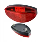Jalgratta tagumine tuli 6V 3LED 0,2W pakiraamile kinnitamiseks