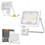 LED halogeenprožektor liikumisanduriga 50W valge, ilmastikukindel