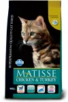 Kuiv kassitoit Matisse kanaliha ja kalkunilihaga, 20 kg