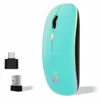 Traadita vaikne Bluetooth-hiir USB-C-ga, Apple MacBookile