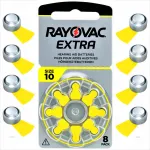 K&otilde;rvatropi patareid RAYOVAC 10 MF