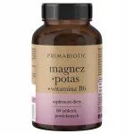 Magneesium, kaalium, B6-vitamiin PRIMABIOTIC, 60 tbl.