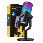 M&auml;ngumikrofon Maono DM30RGB, must, USB arvutile