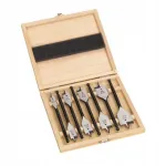 Puidu lamedate puuride komplekt, 12&ndash;32 mm, 8 tk, kuuskantsaba