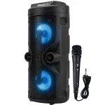 Traadita Bluetooth heli k&otilde;lar BOOMBOX 1000W koos madalsageduslike k&otilde;larite ja karaoke funktsiooniga