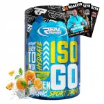 Isotooniline jook REAL PHARM ISO GO 600 g BCAA, vitamiinide, elektrol&uuml;&uuml;tide ja aminohapetega
