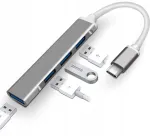 USB-C jagaja, 4x USB 3.0, alumiiniumist korpus
