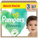Pampers Harmonie m&auml;hkmed suurus 3 (6&ndash;10 kg), 87 tk
