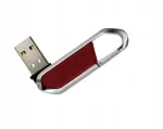 USB-m&auml;lupulk karabiinhaakiga, 8 GB